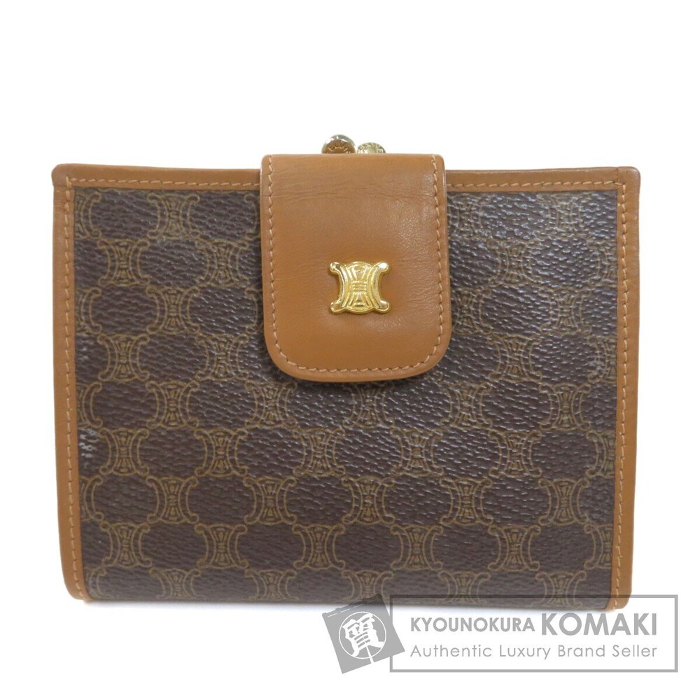 Celine Macadam Bifold Wallet Leather
